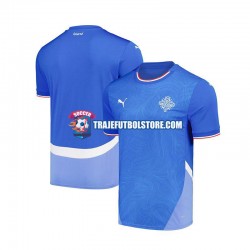 Camiseta 1ª Islandia Hombre 2024 Manga Corta