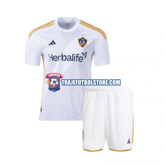 Camiseta 1ª Los Angeles Galaxy Niño 2024 Manga Corta