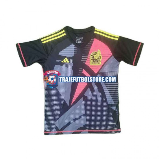 Camiseta 1ª México Portero Hombre 2024 Manga Corta