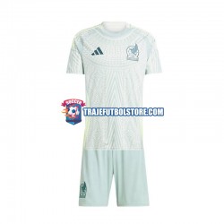 Camiseta 2ª México Niño 2024 Manga Corta