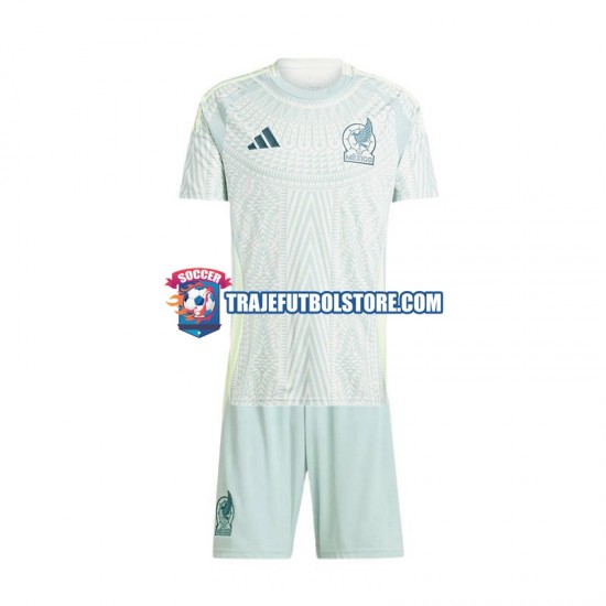 Camiseta 2ª México Niño 2024 Manga Corta