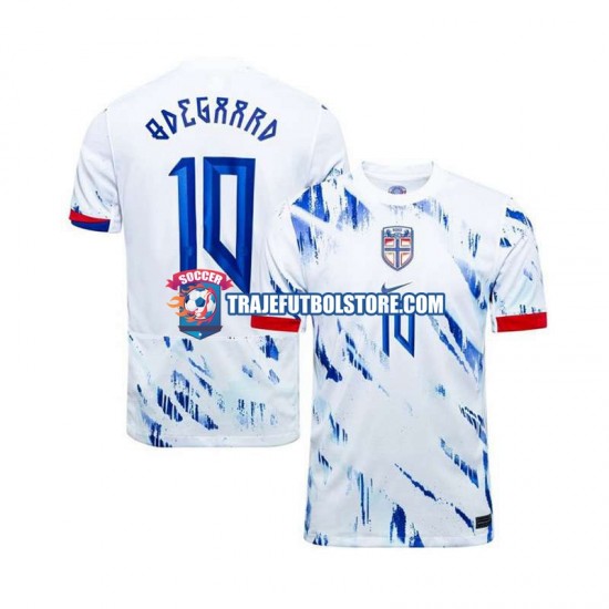 Camiseta 2ª Noruega Martin Odegaard 10 Hombre 2024 Manga Corta