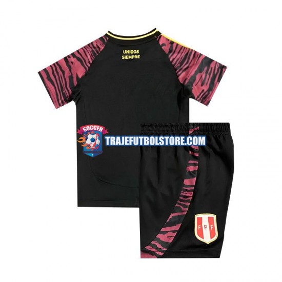 Camiseta 2ª Perú Niño 2024 Manga Corta