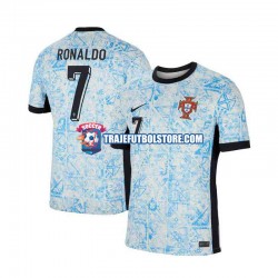 Camiseta 2ª Portugal Cristiano Ronaldo 7 Hombre Euro 2024 Manga Corta