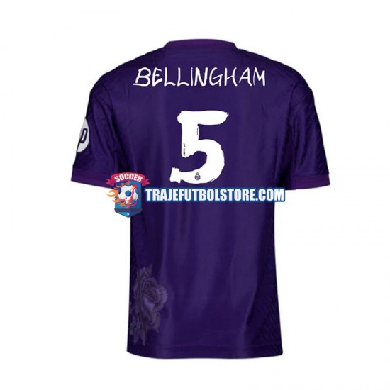 Camiseta 4ª Real Madrid Jude Bellingham 5 Y-3 Hombre 2023-2024 Manga Corta