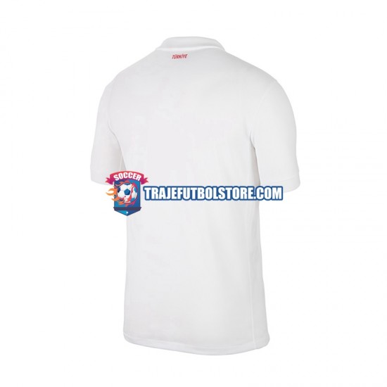 Camiseta 1ª Turquía Hombre Euro 2024 Manga Corta