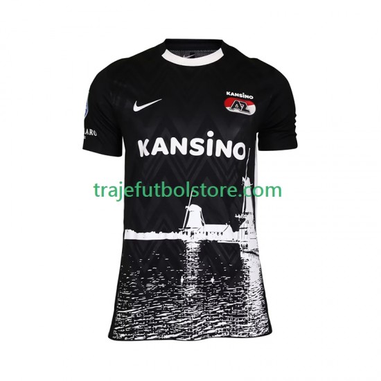 Camiseta 4ª AZ Alkmaar Hombre 2024-2025 Manga Corta