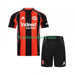 Camiseta 1ª Eintracht Frankfurt Niño 2025-2026 Manga Corta