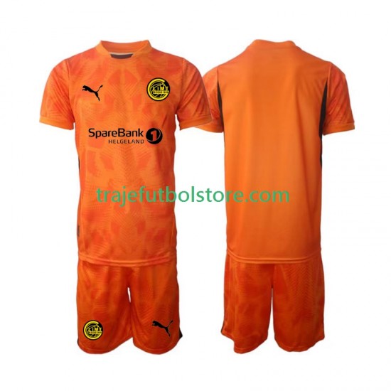 Camiseta 2ª FK Bodø/Glimt Portero Niño 2025 Manga Corta