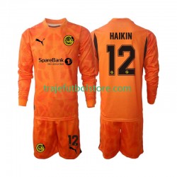 Camiseta 2ª FK Bodø/Glimt  Nikita Haikin 12 Portero Niño 2025 ML