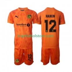 Camiseta 2ª FK Bodø/Glimt  Nikita Haikin 12 Portero Niño 2025 Manga Corta