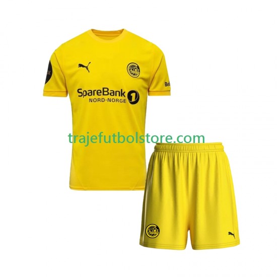 Camiseta 1ª FK Bodø/Glimt Niño 2025 Manga Corta