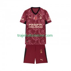 Camiseta 3ª Galatasaray Niño 2025-2026 Manga Corta