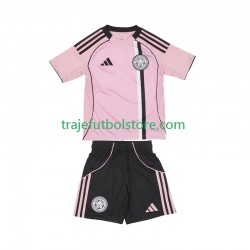Camiseta 3ª Leicester City Niño 2025-2026 Manga Corta