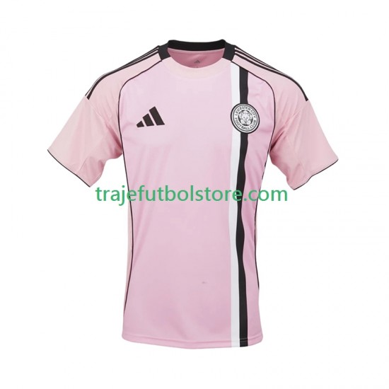 Camiseta 3ª Leicester City Hombre 2025-2026 Manga Corta