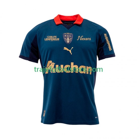 Camiseta 4ª RC Lens Sainte-Barbe Hombre 2025-2026 Manga Corta