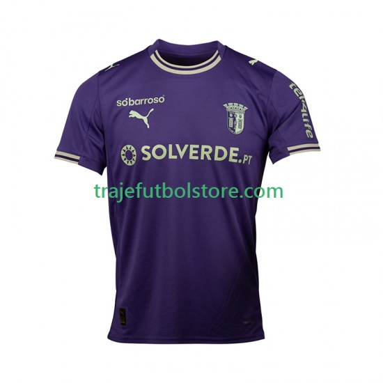 Camiseta 2ª SC Braga Hombre 2025-2026 Manga Corta