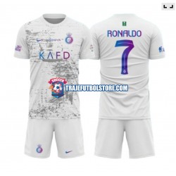 Camiseta 3ª Al-Nassr Ronaldo 7 Niño 2023-2024 Manga Corta