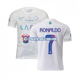 Camiseta 3ª Al-Nassr Ronaldo 7 Hombre 2023-2024 Manga Corta