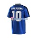 Camiseta 2ª Argentina MARADONA 10 Retro Niño 1994 Manga Corta