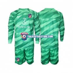Camiseta 2ª Atlético Madrid Portero Niño verde 2023-2024 ML