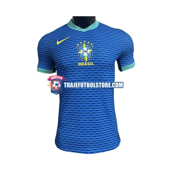Camiseta 2ª Brasil Hombre 2023-2024 Manga Corta