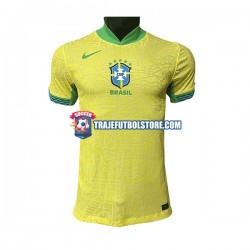 Camiseta 1ª Brasil Hombre 2023-2024 Manga Corta