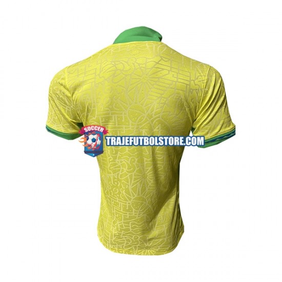 Camiseta 1ª Brasil Hombre 2023-2024 Manga Corta