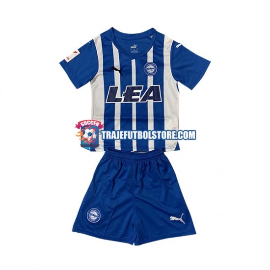 Camiseta 1ª Deportivo Alaves Niño 2023-2024 Manga Corta