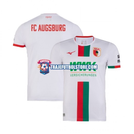 Camiseta 1ª FC Augsburg Hombre 2023-2024 Manga Corta