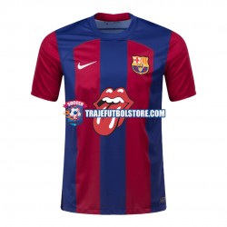 Camiseta 1ª FC Barcelona Rolling Stones Hombre 2023-2024 Manga Corta