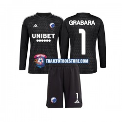 Camiseta 2ª FC Copenhagen GRABARA 1 Portero Niño 2023-2024 ML