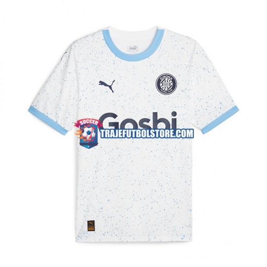 Camiseta 2ª Girona Hombre 2023-2024 Manga Corta