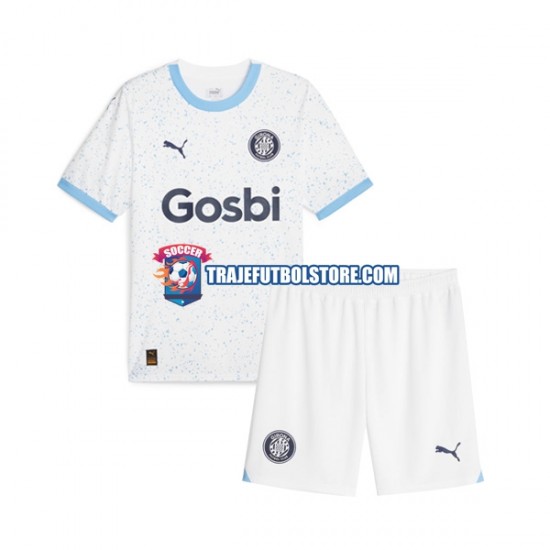 Camiseta 2ª Girona Niño 2023-2024 Manga Corta