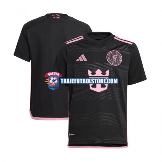 Camiseta 2ª Inter Miami Hombre 2024 Manga Corta