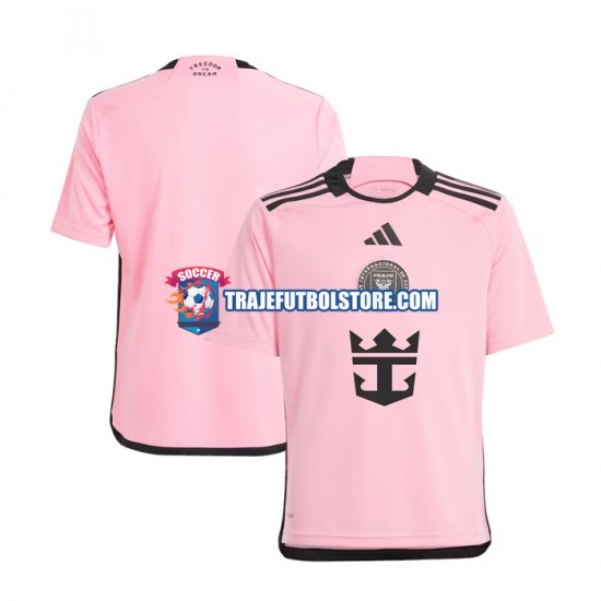 Camiseta 1ª Inter Miami Hombre 2024 Manga Corta