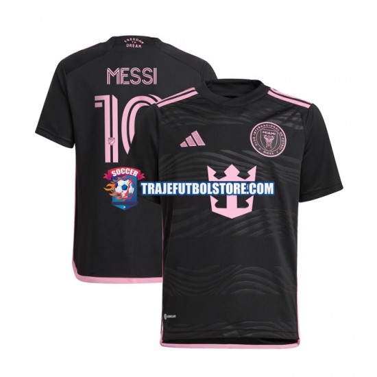 Camiseta 2ª Inter Miami Lionel Messi 10 Hombre 2024 Manga Corta