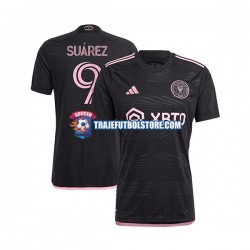 Camiseta 2ª Inter Miami Suárez Luis 9 Hombre 2023-2024 Manga Corta