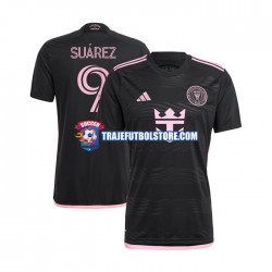 Camiseta 2ª Inter Miami Suárez Luis 9 Hombre 2024 Manga Corta