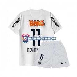 Camiseta 1ª Santos FC Neymar JR 11 -2012 Retro Niño 2011 Manga Corta