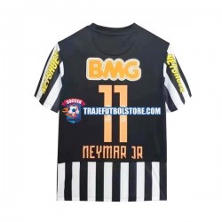 Camiseta 2ª Santos FC Neymar JR 11 -2012 Retro Hombre 2011 Manga Corta