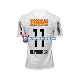 Camiseta 1ª Santos FC Neymar JR 11 -2012 Retro Hombre 2011 Manga Corta