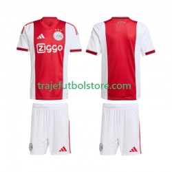 Camiseta 1ª AFC Ajax Niño 2025-2026 Manga Corta