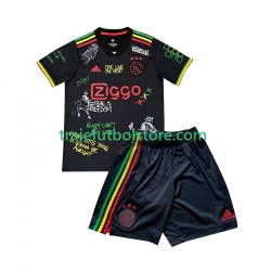 Camiseta 1ª AFC Ajax Special Bob Marley Niño 2025-2026 Manga Corta