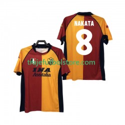 Camiseta 1ª AS Roma AKATA 8 2000-2001 Retro Hombre Manga Corta