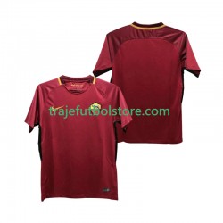 Camiseta 1ª AS Roma 2017-2018 Retro Hombre Manga Corta