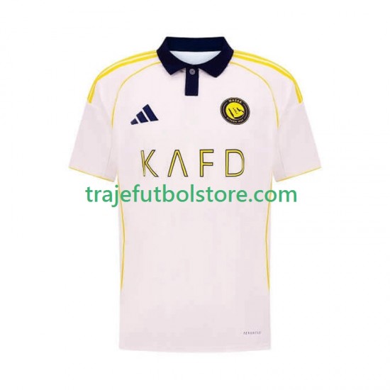 Camiseta 3ª Al Nassr Hombre 2025-2026 Manga Corta