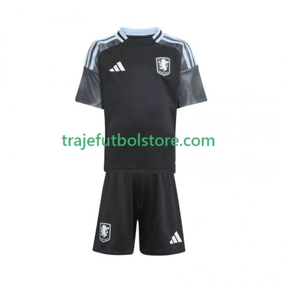 Camiseta 2ª Aston Villa Niño 2025-2026 Manga Corta
