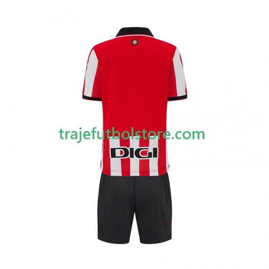 Camiseta 1ª Athletic Bilbao Niño 2025-2026 Manga Corta