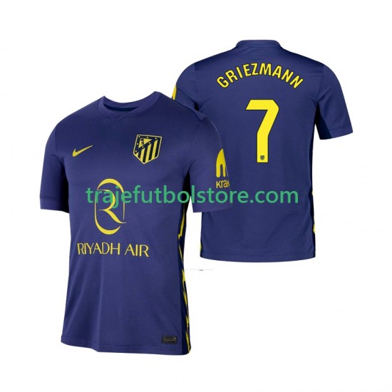 Camiseta 2ª Atlético Madrid Antoine Griezmann 7 Hombre 2025-2026 Manga Corta